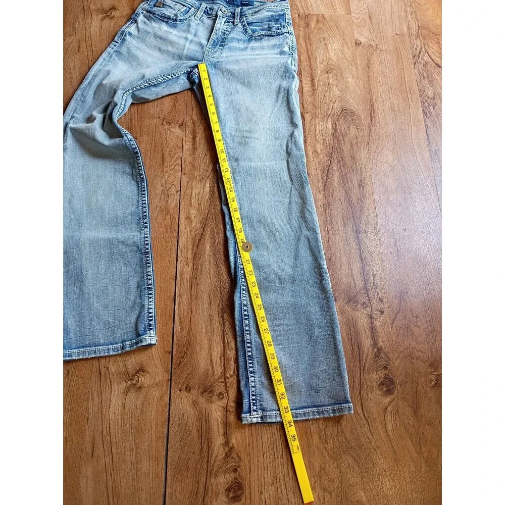 BKE Jake Jeans Men's 30x34 Blue Double Denim